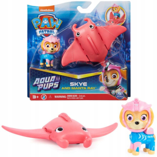 Súprava figúrok Spin Master Paw Patrol Aqua Pups Skye & Manta Ray